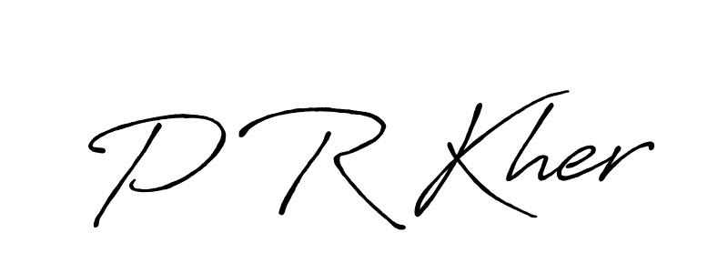 Make a short P R Kher signature style. Manage your documents anywhere anytime using Antro_Vectra_Bolder. Create and add eSignatures, submit forms, share and send files easily. P R Kher signature style 7 images and pictures png