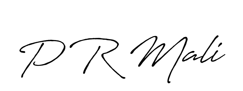 Also You can easily find your signature by using the search form. We will create P R Mali name handwritten signature images for you free of cost using Antro_Vectra_Bolder sign style. P R Mali signature style 7 images and pictures png