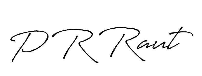 It looks lik you need a new signature style for name P R Raut. Design unique handwritten (Antro_Vectra_Bolder) signature with our free signature maker in just a few clicks. P R Raut signature style 7 images and pictures png