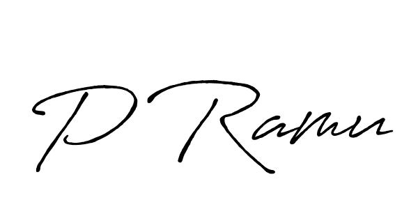 Also You can easily find your signature by using the search form. We will create P Ramu name handwritten signature images for you free of cost using Antro_Vectra_Bolder sign style. P Ramu signature style 7 images and pictures png