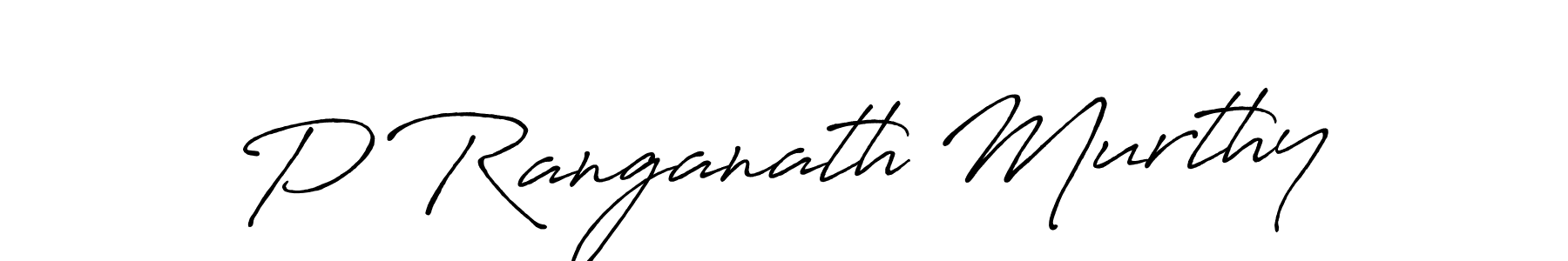 Antro_Vectra_Bolder is a professional signature style that is perfect for those who want to add a touch of class to their signature. It is also a great choice for those who want to make their signature more unique. Get P Ranganath Murthy name to fancy signature for free. P Ranganath Murthy signature style 7 images and pictures png