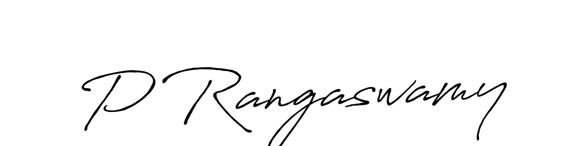 Also we have P Rangaswamy name is the best signature style. Create professional handwritten signature collection using Antro_Vectra_Bolder autograph style. P Rangaswamy signature style 7 images and pictures png