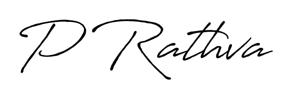 Generate high-definition signature styles for P Rathva. The Antro_Vectra_Bolder typeface ensures crisp legibility and sophisticated design. P Rathva signature style 7 images and pictures png