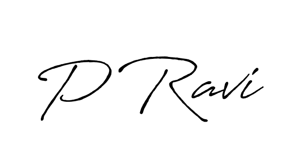 Make a beautiful signature design for name P Ravi. Use this online signature maker to create a handwritten signature for free. P Ravi signature style 7 images and pictures png