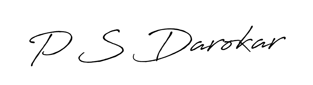Also You can easily find your signature by using the search form. We will create P S Darokar name handwritten signature images for you free of cost using Antro_Vectra_Bolder sign style. P S Darokar signature style 7 images and pictures png