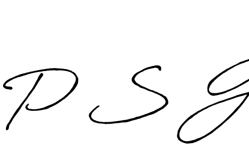 You should practise on your own different ways (Antro_Vectra_Bolder) to write your name (P S G) in signature. don't let someone else do it for you. P S G signature style 7 images and pictures png