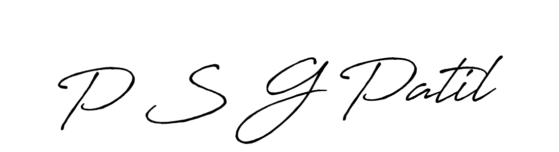 Best and Professional Signature Style for P S G Patil. Antro_Vectra_Bolder Best Signature Style Collection. P S G Patil signature style 7 images and pictures png