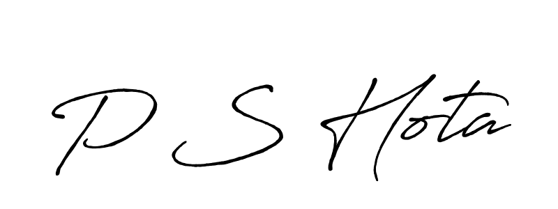 Make a beautiful signature design for name P S Hota. Use this online signature maker to create a handwritten signature for free. P S Hota signature style 7 images and pictures png