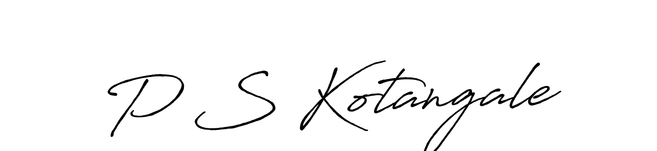 Make a short P S Kotangale signature style. Manage your documents anywhere anytime using Antro_Vectra_Bolder. Create and add eSignatures, submit forms, share and send files easily. P S Kotangale signature style 7 images and pictures png