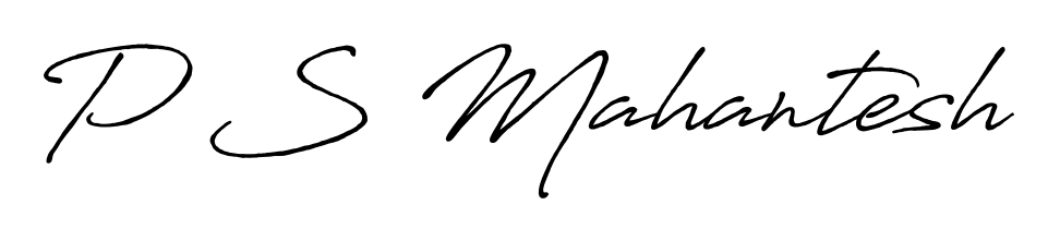 Try this chic P S Mahantesh handwritten sign style. Using Antro_Vectra_Bolder font elements, it gives your name a sleek, memorable identity. P S Mahantesh signature style 7 images and pictures png