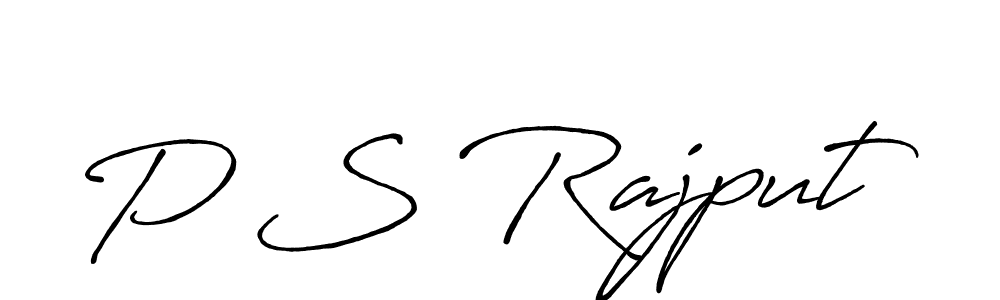 Also You can easily find your signature by using the search form. We will create P S Rajput name handwritten signature images for you free of cost using Antro_Vectra_Bolder sign style. P S Rajput signature style 7 images and pictures png