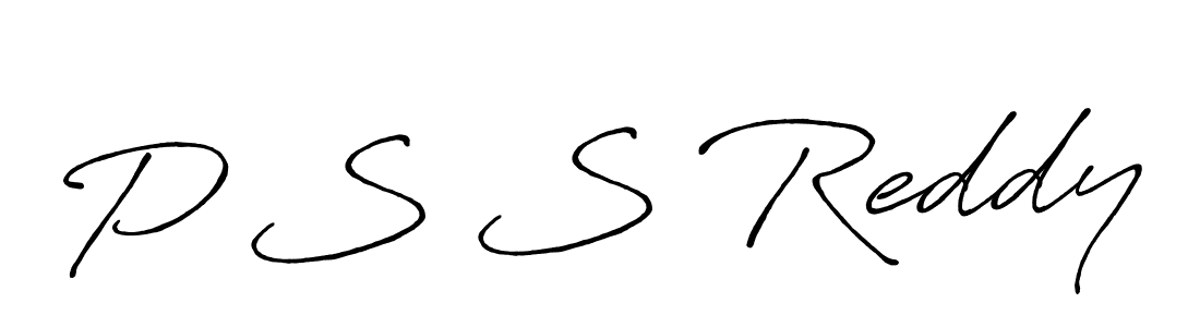 Antro_Vectra_Bolder is a professional signature style that is perfect for those who want to add a touch of class to their signature. It is also a great choice for those who want to make their signature more unique. Get P S S Reddy name to fancy signature for free. P S S Reddy signature style 7 images and pictures png