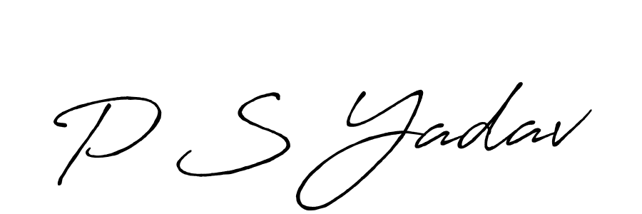 Here are the top 10 professional signature styles for the name P S Yadav. These are the best autograph styles you can use for your name. P S Yadav signature style 7 images and pictures png