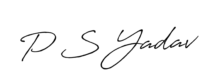 Here are the top 10 professional signature styles for the name P S Yadav. These are the best autograph styles you can use for your name. P S Yadav signature style 7 images and pictures png