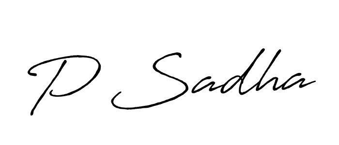 Here are the top 10 professional signature styles for the name P Sadha. These are the best autograph styles you can use for your name. P Sadha signature style 7 images and pictures png