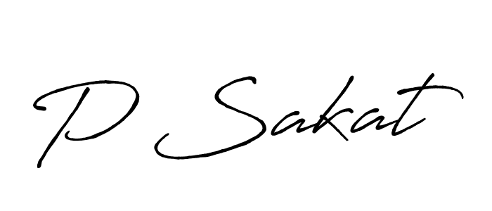 You should practise on your own different ways (Antro_Vectra_Bolder) to write your name (P Sakat) in signature. don't let someone else do it for you. P Sakat signature style 7 images and pictures png