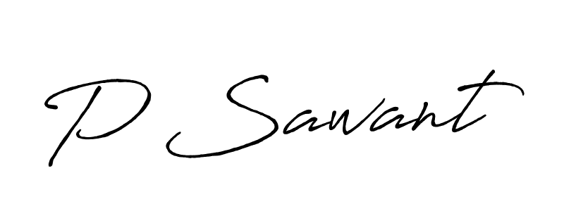 Best and Professional Signature Style for P Sawant. Antro_Vectra_Bolder Best Signature Style Collection. P Sawant signature style 7 images and pictures png