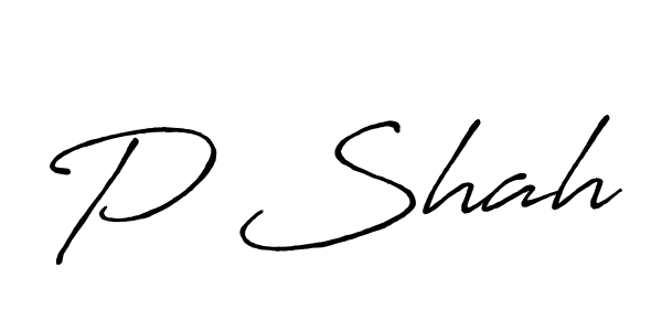 Once you've used our free online signature maker to create your best signature Antro_Vectra_Bolder style, it's time to enjoy all of the benefits that P Shah name signing documents. P Shah signature style 7 images and pictures png