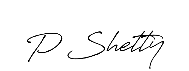 Make a beautiful signature design for name P Shetty. Use this online signature maker to create a handwritten signature for free. P Shetty signature style 7 images and pictures png