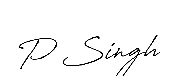 This is the best signature style for the P Singh name. Also you like these signature font (Antro_Vectra_Bolder). Mix name signature. P Singh signature style 7 images and pictures png