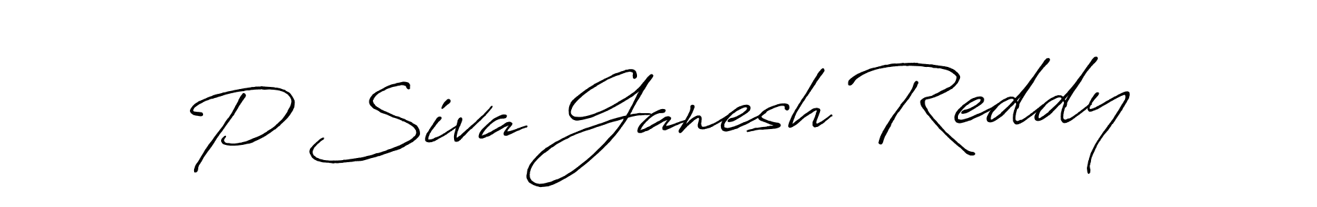 You should practise on your own different ways (Antro_Vectra_Bolder) to write your name (P Siva Ganesh Reddy) in signature. don't let someone else do it for you. P Siva Ganesh Reddy signature style 7 images and pictures png