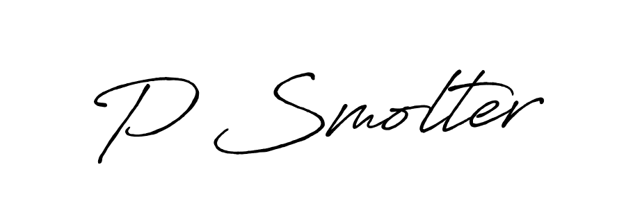Check out images of Autograph of P Smolter name. Actor P Smolter Signature Style. Antro_Vectra_Bolder is a professional sign style online. P Smolter signature style 7 images and pictures png