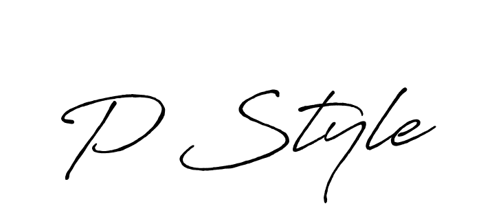 Similarly Antro_Vectra_Bolder is the best handwritten signature design. Signature creator online .You can use it as an online autograph creator for name P Style. P Style signature style 7 images and pictures png
