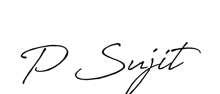 This is the best signature style for the P Sujit name. Also you like these signature font (Antro_Vectra_Bolder). Mix name signature. P Sujit signature style 7 images and pictures png