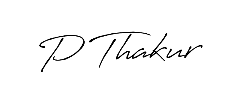 Make a beautiful signature design for name P Thakur. Use this online signature maker to create a handwritten signature for free. P Thakur signature style 7 images and pictures png