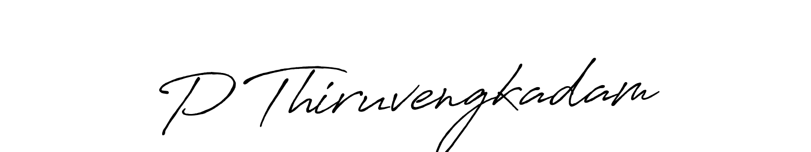 Also we have P Thiruvengkadam name is the best signature style. Create professional handwritten signature collection using Antro_Vectra_Bolder autograph style. P Thiruvengkadam signature style 7 images and pictures png