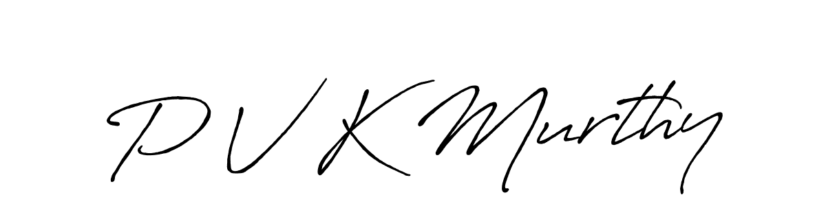It looks lik you need a new signature style for name P V K Murthy. Design unique handwritten (Antro_Vectra_Bolder) signature with our free signature maker in just a few clicks. P V K Murthy signature style 7 images and pictures png
