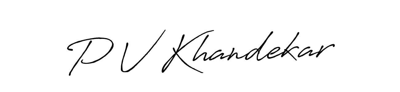 It looks lik you need a new signature style for name P V Khandekar. Design unique handwritten (Antro_Vectra_Bolder) signature with our free signature maker in just a few clicks. P V Khandekar signature style 7 images and pictures png