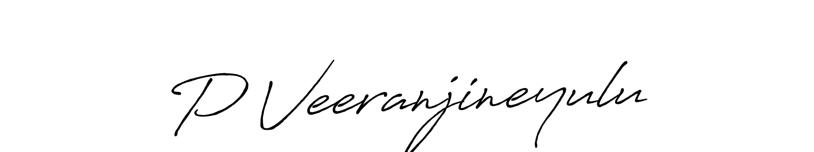 Make a beautiful signature design for name P Veeranjineyulu. Use this online signature maker to create a handwritten signature for free. P Veeranjineyulu signature style 7 images and pictures png