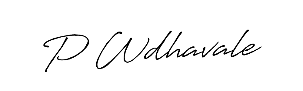 You can use this online signature creator to create a handwritten signature for the name P Wdhavale. This is the best online autograph maker. P Wdhavale signature style 7 images and pictures png