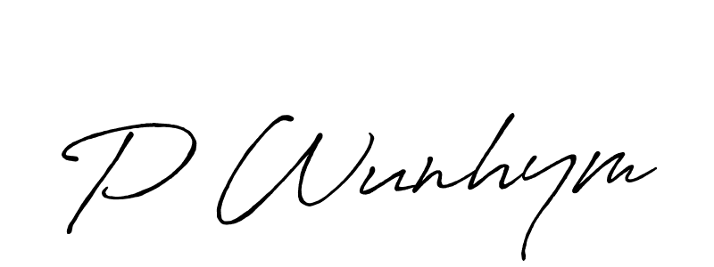 You can use this online signature creator to create a handwritten signature for the name P Wunhym. This is the best online autograph maker. P Wunhym signature style 7 images and pictures png