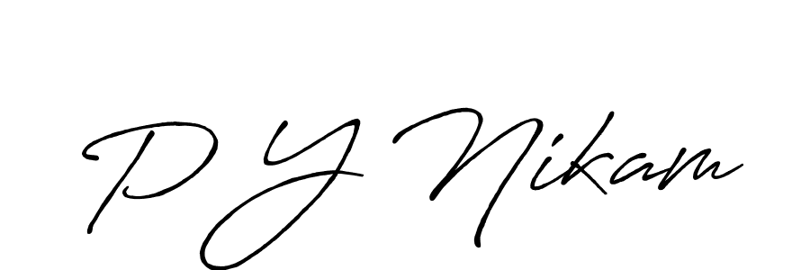See photos of P Y Nikam official signature by Spectra . Check more albums & portfolios. Read reviews & check more about Antro_Vectra_Bolder font. P Y Nikam signature style 7 images and pictures png