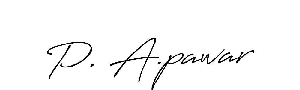 How to Draw P. A.pawar signature style? Antro_Vectra_Bolder is a latest design signature styles for name P. A.pawar. P. A.pawar signature style 7 images and pictures png