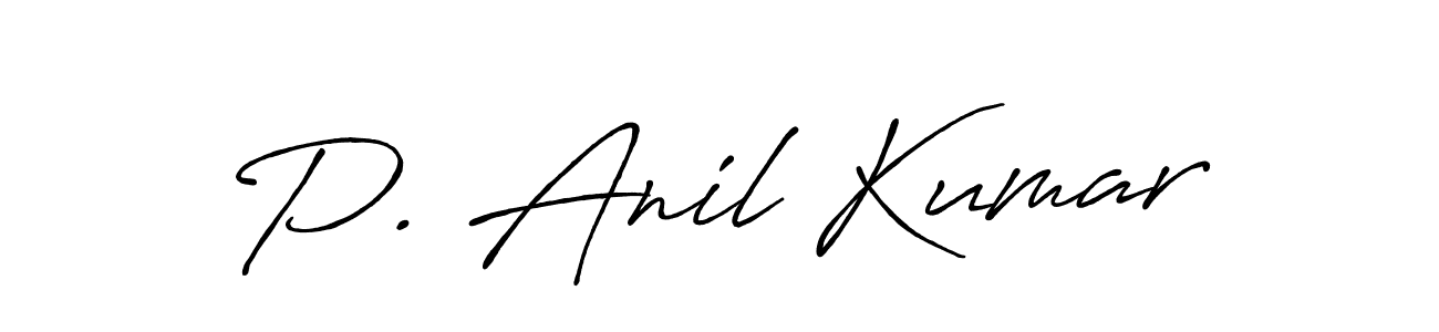 Make a beautiful signature design for name P. Anil Kumar. Use this online signature maker to create a handwritten signature for free. P. Anil Kumar signature style 7 images and pictures png