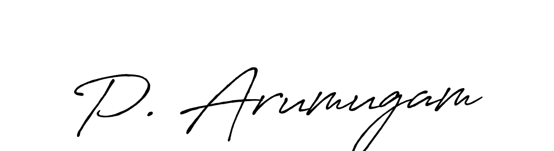 Best and Professional Signature Style for P. Arumugam. Antro_Vectra_Bolder Best Signature Style Collection. P. Arumugam signature style 7 images and pictures png