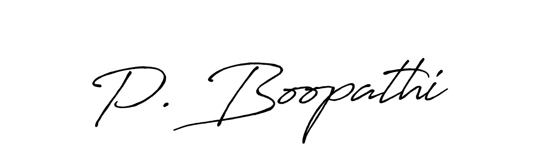 Also You can easily find your signature by using the search form. We will create P. Boopathi name handwritten signature images for you free of cost using Antro_Vectra_Bolder sign style. P. Boopathi signature style 7 images and pictures png