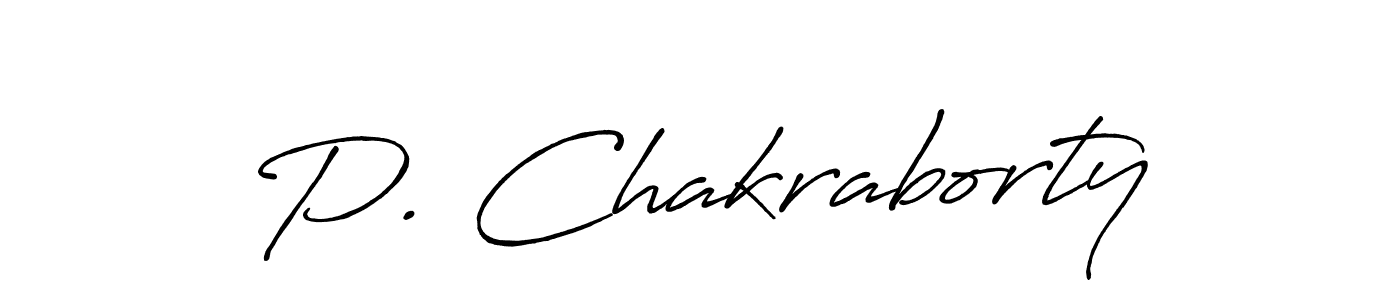 Once you've used our free online signature maker to create your best signature Antro_Vectra_Bolder style, it's time to enjoy all of the benefits that P. Chakraborty name signing documents. P. Chakraborty signature style 7 images and pictures png