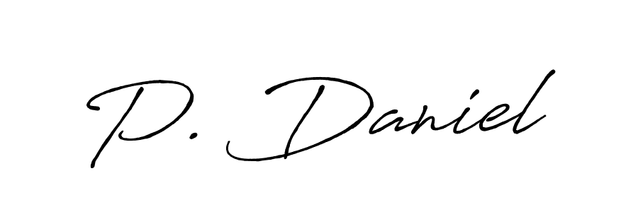 Make a short P. Daniel signature style. Manage your documents anywhere anytime using Antro_Vectra_Bolder. Create and add eSignatures, submit forms, share and send files easily. P. Daniel signature style 7 images and pictures png