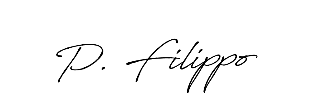 Check out images of Autograph of P. Filippo name. Actor P. Filippo Signature Style. Antro_Vectra_Bolder is a professional sign style online. P. Filippo signature style 7 images and pictures png