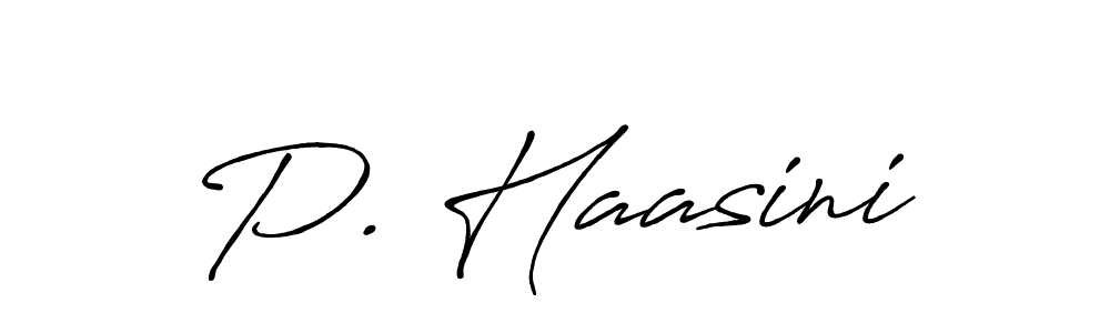 Once you've used our free online signature maker to create your best signature Antro_Vectra_Bolder style, it's time to enjoy all of the benefits that P. Haasini name signing documents. P. Haasini signature style 7 images and pictures png