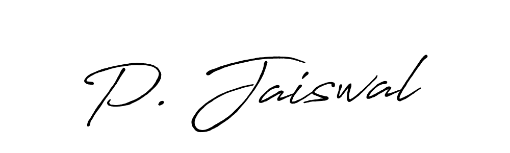 Once you've used our free online signature maker to create your best signature Antro_Vectra_Bolder style, it's time to enjoy all of the benefits that P. Jaiswal name signing documents. P. Jaiswal signature style 7 images and pictures png