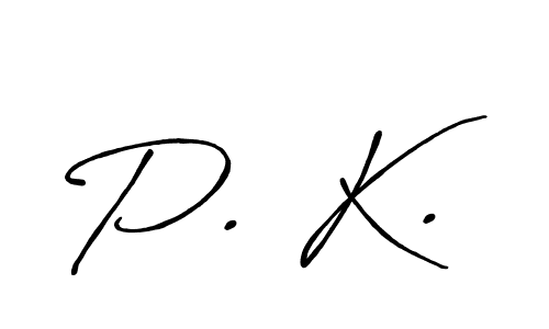 Also You can easily find your signature by using the search form. We will create P. K. name handwritten signature images for you free of cost using Antro_Vectra_Bolder sign style. P. K. signature style 7 images and pictures png