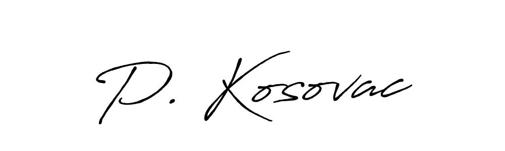 See photos of P. Kosovac official signature by Spectra . Check more albums & portfolios. Read reviews & check more about Antro_Vectra_Bolder font. P. Kosovac signature style 7 images and pictures png