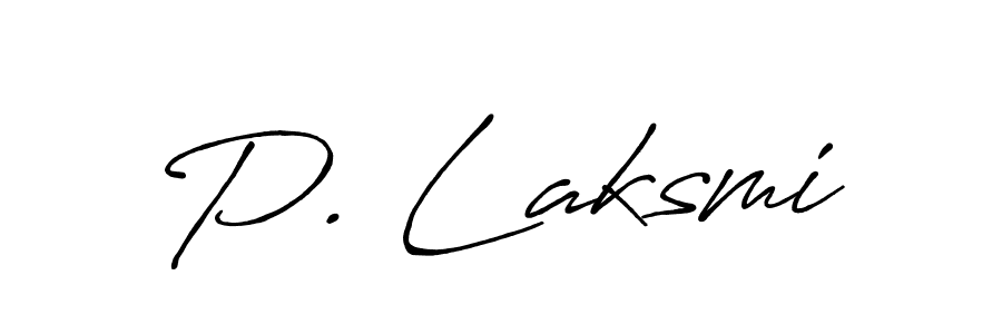 Make a beautiful signature design for name P. Laksmi. Use this online signature maker to create a handwritten signature for free. P. Laksmi signature style 7 images and pictures png