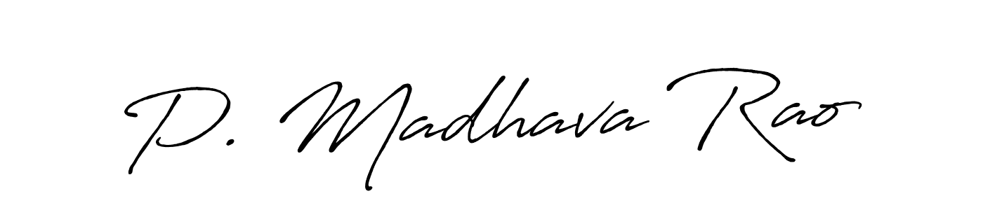 How to Draw P. Madhava Rao signature style? Antro_Vectra_Bolder is a latest design signature styles for name P. Madhava Rao. P. Madhava Rao signature style 7 images and pictures png