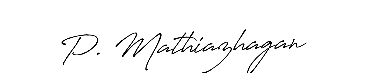 Similarly Antro_Vectra_Bolder is the best handwritten signature design. Signature creator online .You can use it as an online autograph creator for name P. Mathiazhagan. P. Mathiazhagan signature style 7 images and pictures png